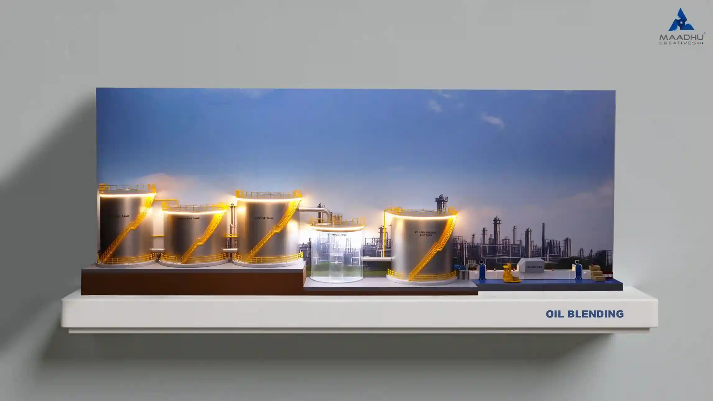 Oil Blending Model Industrial Model